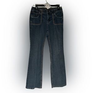 French Cuff Flare Jeans